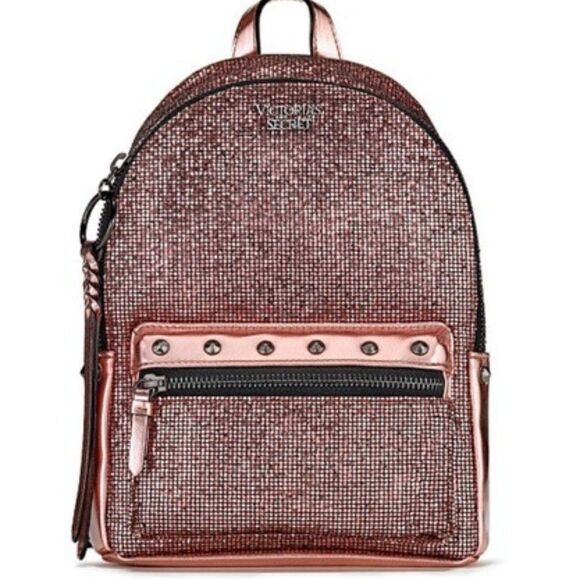 Victoria's Secret Handbags - Victoria Secret Pink Sparkle City Mini Backpack
